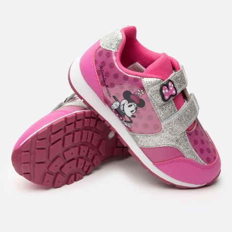 Zapatilla Urbana Niña Riendo Minnie Rosado Disney-5