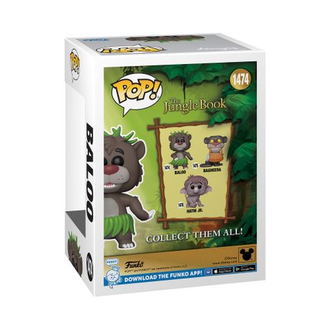 Funko Pop Baloo El Libro De La Selva Disney - 1474-2