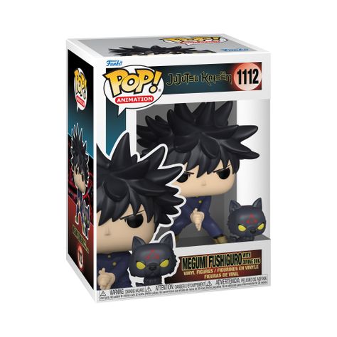 Funko Pop Jujutsu Kaisen Megumi Fushiguro Dog - 1112-1