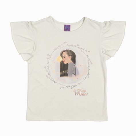 Polera Niña So Many Wish Gris Disney-3