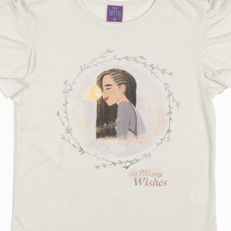Polera Niña So Many Wish Gris Disney-4