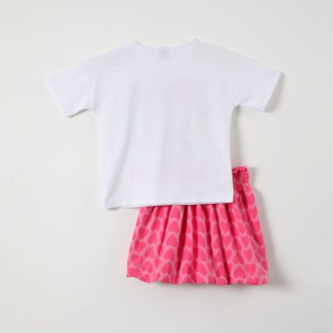 Conjunto Niña Daisy y Minnie Blanco I Disney-1