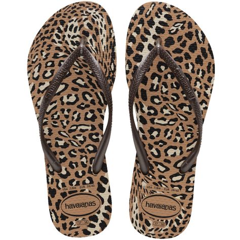 Sandalia Mujer Slim Animal Cafe Havaianas-0
