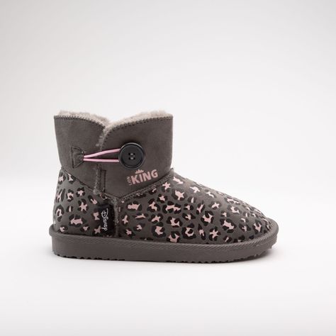 Bota Chiporro Mujer Rey León Safari Gris Disney-3
