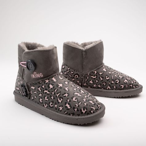 Bota Chiporro Mujer Rey León Safari Gris Disney-0