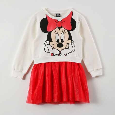 Conjunto Niña Minnie Shine Blanco Disney-0