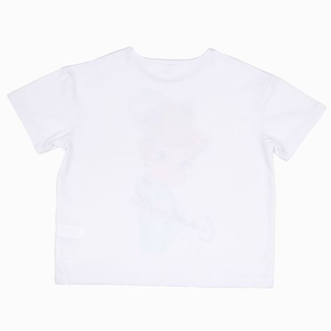 Polera Niña Cenicienta Blanco Disney-4