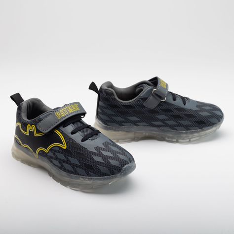 Zapatilla Luces Niño Batman Light Gris DC Comics-1