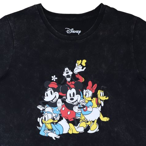 Polera Mujer Mickey Friends Negro Disney-2