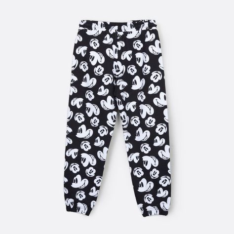 Pantalon de Buzo Niño Full Print Mickey Gris Disney-3