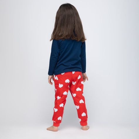 Pijama Niña Minnie Hey Hey Azul Disney-1