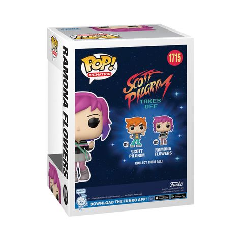 Funko Pop Ramona Flowers Scott Pilgrim - 1715-2