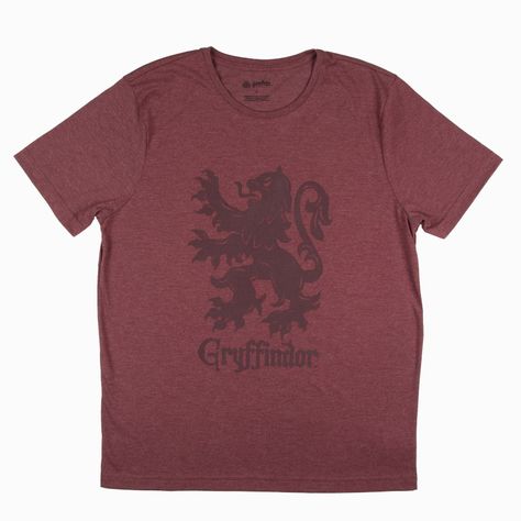 Polera Hombre Gryffindor Burdeo Harry Potter-0