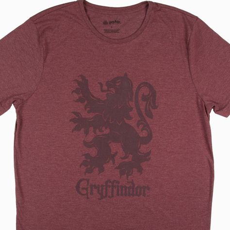 Polera Hombre Gryffindor Burdeo Harry Potter-2