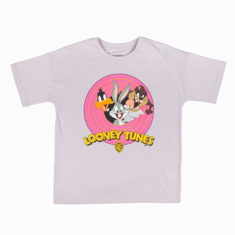 Polera Niña Bugs Bunny & Lucas Gris Looney Tunes-3