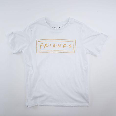 Polera Mujer Logo Blanco Friends-2