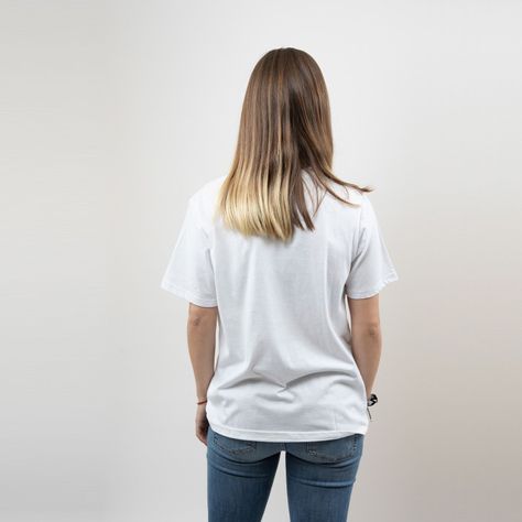 Polera Mujer Logo Blanco Friends-1