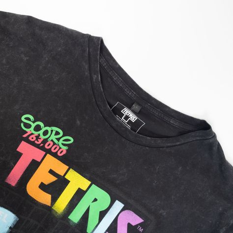 Polera Hombre YOU Tetris  Grafics Gris-1
