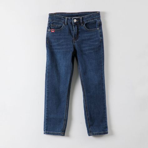 Jeans Niño Mickey Simple Azul Disney-0
