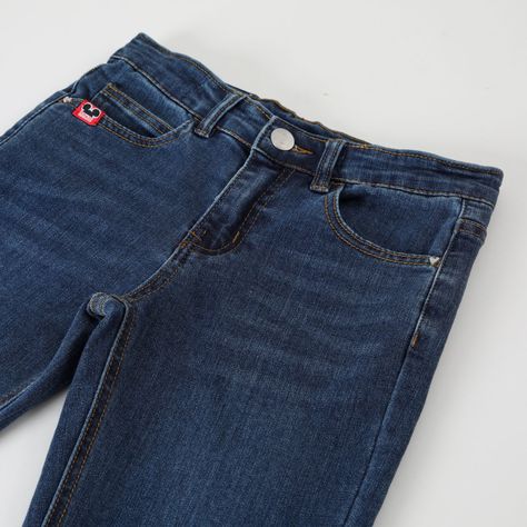 Jeans Niño Mickey Simple Azul Disney-1