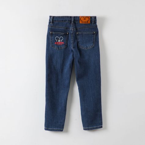 Jeans Niño Mickey Simple Azul Disney-2