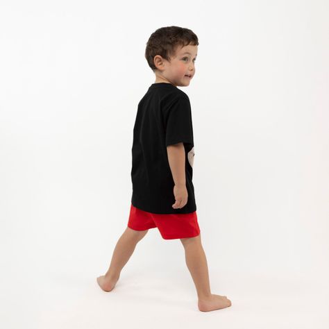 Pijama Corto Niño Mickey Negro Disney-1