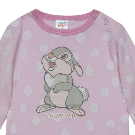 Set Bebe Bambi Happy Tambor Rosado Disney-1