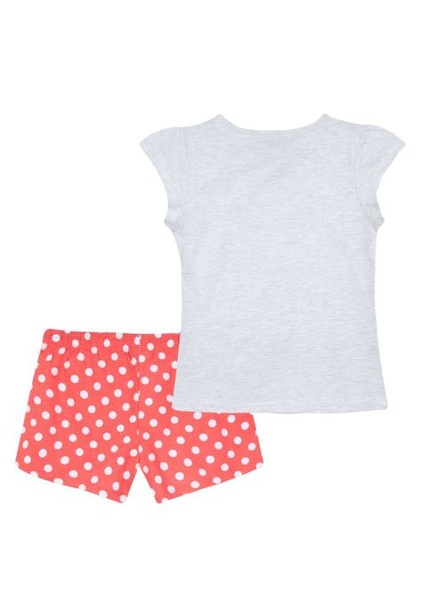 Pijama Niña Minnie Looking For Selfie Rojo Disney-3