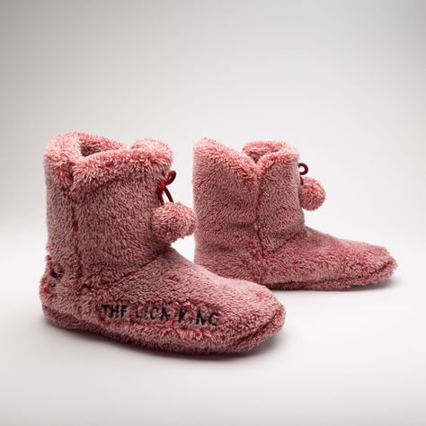 Pantufla Bota Mujer Rey León Carita Rosado Disney-0
