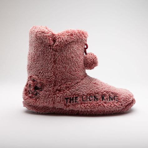 Pantufla Bota Mujer Rey León Carita Rosado Disney-3