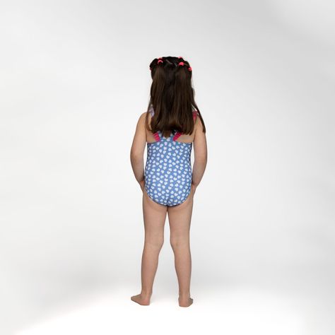 Traje De Baño Niña Skye Azul Paw Patrol-1