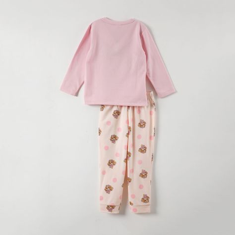 Conjunto Pijama Buzo Niña Free To Be Rosado Paw Patrol-3