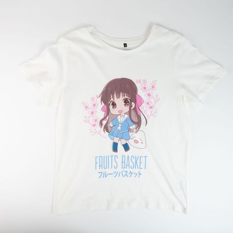 Polera Mujer  Fruits Basket  Girl Blanco-0