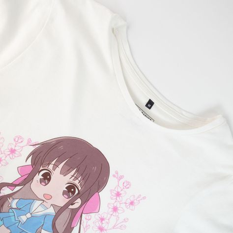 Polera Mujer  Fruits Basket  Girl Blanco-1