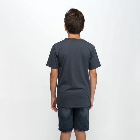 Polera Niño Good Mood Kinda Day Gris SmileyWorld ®-1