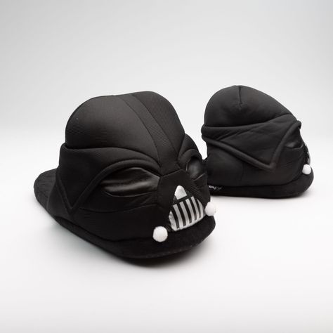 Pantufla 3D Hombre Darth Vader Head Negro Star Wars-0