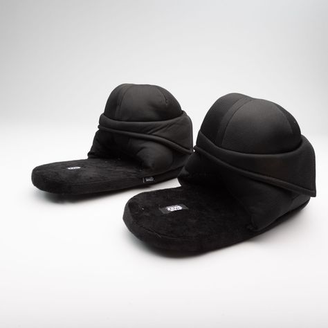 Pantufla 3D Hombre Darth Vader Head Negro Star Wars-2