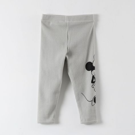 Calza Niña Minnie Just Gris Disney-2