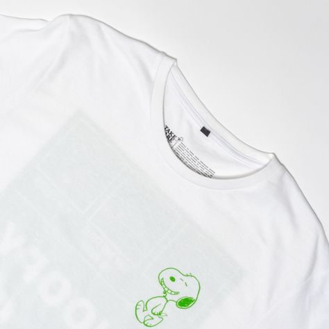 Polera Hombre Peanuts Classic Blanco Snoopy-2