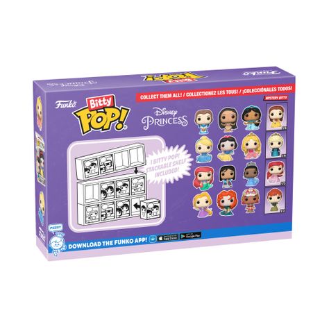 Funko Bitty Pop: Disney Princesas 4 unidades-7