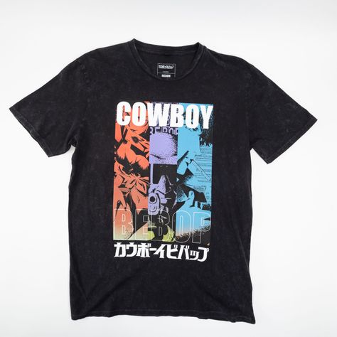 Polera Hombre Cowboy Bebop  War Gris-0