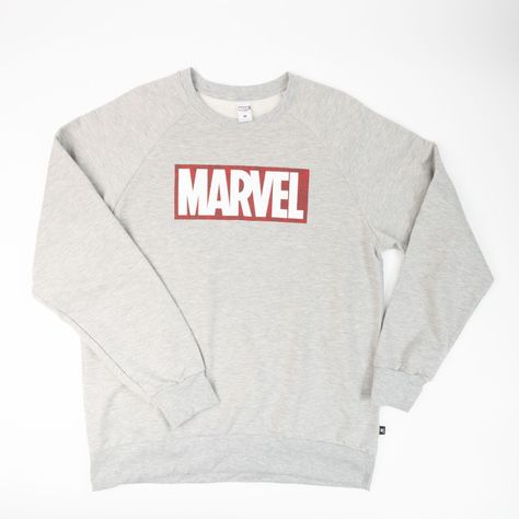 Poleron Hombre Templado Gris Marvel-0