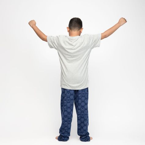 Pijama Niño Portal Gris Marvel-1