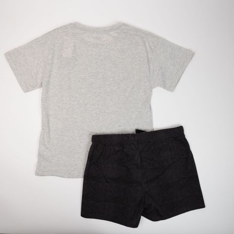 Pijama Mujer Print Gris KISS-3