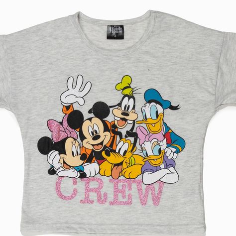 Pijama Niña Mickey Crew Blanco Disney-2