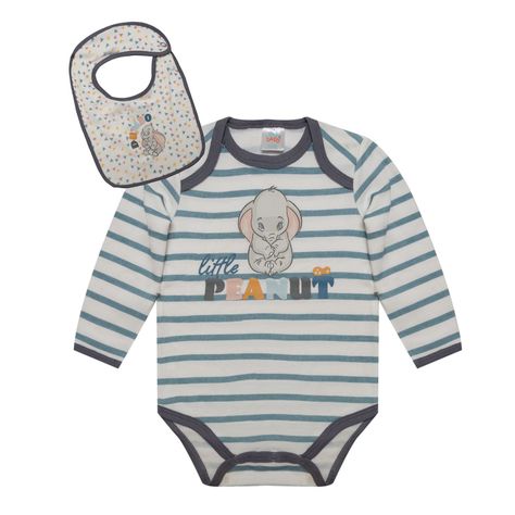 Set Bebe Dumbo Peanut Azul Disney-0