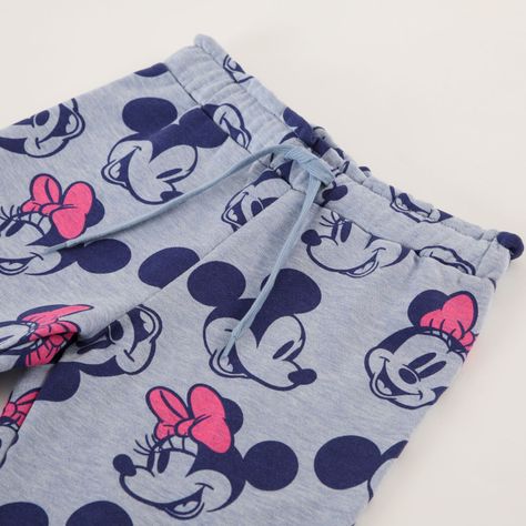 Pack Pantalon De Buzo Niña Minnie Caritas Gris Disney-2