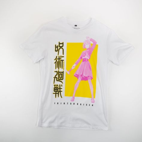 Polera Hombre  Jujutsu Kaisen  Rose Blanco-0