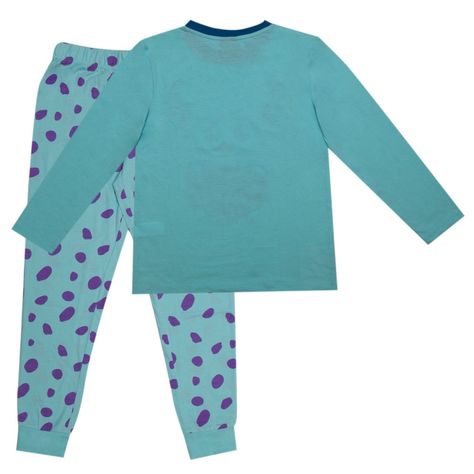 Pijama Disfraz Niño Monsters Inc. Sully Face Celeste Disney-1