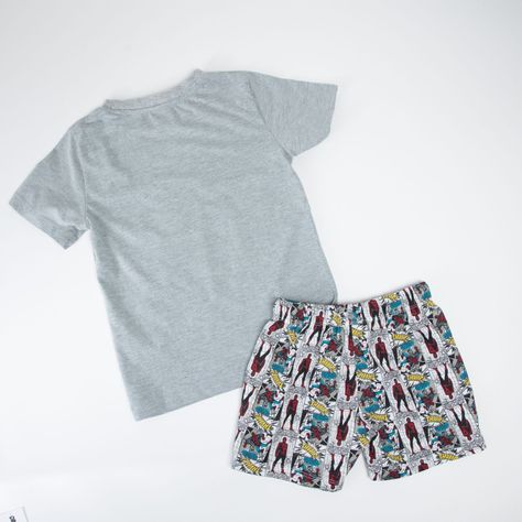 Pijama Niño Spiderman Spidey Attack Gris Marvel-1